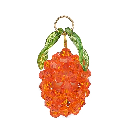 Glass Pendants PALLOY-MZ01074-04-1