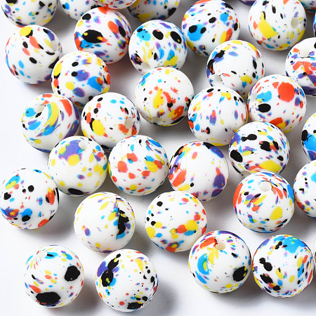 Food Grade Eco-Friendly Silicone Beads SIL-S003-14-1