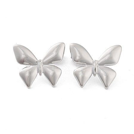 Non-Tarnish 304 Stainless Steel Stud Earrings EJEW-H115-11P-1