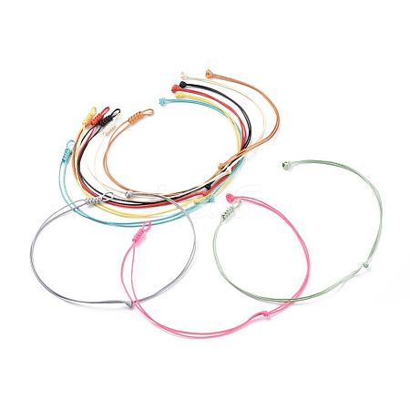 Eco-Friendly Korean Waxed Polyester Cord Necklace Making AJEW-JB00497-1