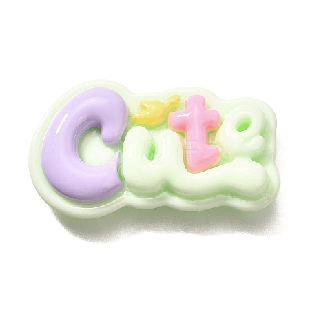 Opaque Resin Cabochons LS-RESI-D275-02D-1