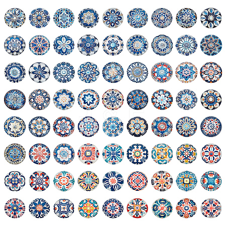 Glass Cabochons GGLA-AR0001-06-1