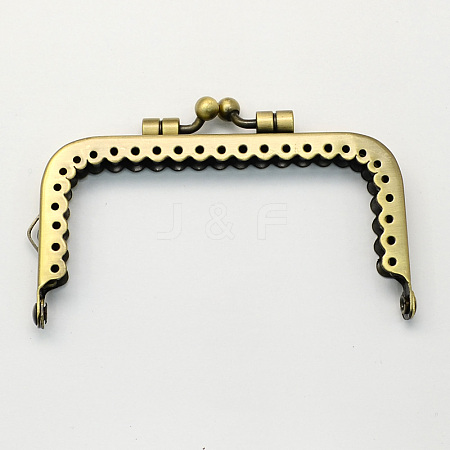 Iron Purse Frame Handle for Bag Sewing Craft Tailor Sewer FIND-R022-11AB-1