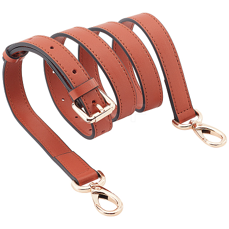 PU Imitation Leather Adjustable Bag Straps AJEW-WH0347-65A-1