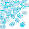 30Pcs Transparent Handmade Lampwork Beads LAMP-TADJ0001-12E-3