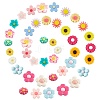 SUNNYCLUE Resin Cabochons CRES-SC0001-45-1