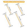 2 Colors 304 Stainless Steel Pendants STAS-UN0033-08-3