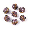 Handmade Lampwork Bumpy Beads LAMP-T022-05A-1