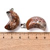 Natural Brecciated Jasper Pendants G-F820-02I-01-2