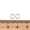 Brass Open Jump Rings KK-B147-03D-G-4