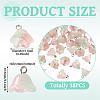 38Pcs Glass Charms GLAA-TADJ0001-19C-3