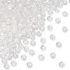 50g Transparent Spray Painted Acrylic Beads TACR-TA0001-21-3