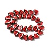 Handmade Lampwork Bumpy Beads X-LAMP-R003-04E-01-2