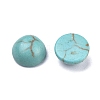 Synthetic Turquoise Cabochons G-P393-R70-6MM-2