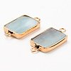 Natural Amazonite Links G-R464-002I-4