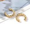 Golden Plated Brass Micro Pave Cubic Zirconia Cuff Earrings EJEW-L244-22B-3