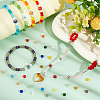   960Pcs 24 Colors Transparent Glass Beads EGLA-PH0001-41-5