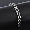 9MM 304 Stainless Steel Oval Link Chain Bracelets SA-CBA2696-10P-2