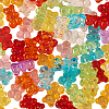 180Pcs 9 Colors Transparent Acrylic Beads TACR-CJ0001-27-7