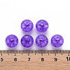 Transparent Crackle Acrylic Beads MACR-S373-66C-N21-3