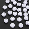 Plating Acrylic Beads PACR-R242-02-1