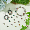 1 Strand Natural Indian Agate Beads Strands G-SP0001-15-4