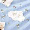 10Pcs 5 Styles Brass Charms KK-HS0001-16-4