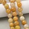 Natural Topaz Jade Beads Strands G-F818-A02-14mm-02-1