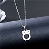 Stainless Steel Pendants Necklaces PW-WG1C162-01-2