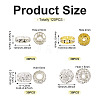 Pave Disco Ball Beads RB-TA0001-18B-4