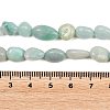 Natural Amazonite Nuggets Beads Strands G-J335-31A-5
