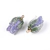 Transparent Acrylic Pendants X1-SACR-T017-53A-2