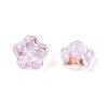 Electroplate Transparent Glass Beads Strands EGLA-N055-03A-09-3