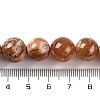 Natural Fire Crackle Agate Beads Strands G-G163-A01-04-7