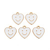 Alloy Enamel Charms ENAM-T016-12E-RS-1