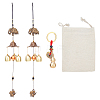  4Pcs DIY Keychain Hanging Ornaments Kits DIY-NB0005-05-1