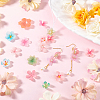 30Pcs 15 Styles Plastic Beads KY-GA0001-33-5