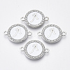 Alloy Enamel Links Connectors ENAM-TAC0003-01S-04A-1