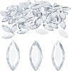 Fingerinspire 200Pcs Acrylic Rhinestone Cabochons OACR-FG0001-12-1