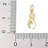 Brass Enamel Charms KK-Q028-30G-02-3