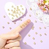 SHEGRACE Flat Round Brass Beads XGRPCU553-295G-5