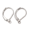 Tarnish Resistant 316L Surgical Stainless Steel Leverback Earring Findings STAS-E194-03P-3