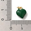 Brass Enamel Charms KK-U027-13-02G-3