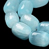 Natural Selenite Beads Strands G-F750-03-5