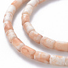 Opaque Baking Painted Crackle Glass Beads Strands FGLA-T004-01E-3