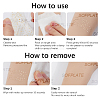 10Pcs Transfer Sticker Proof Removable Temporary Tattoos Stickers DIY-SP0003-65B-01-4