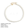 Elegant High-Quality Non-Fading 8mm Round Natural Pearl Beaded Necklaces for Women VI2074-5-1