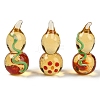 Handmade Lampwork Gourd Figurines LAMP-G161-01-1