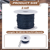 47~50 Yards Waxed Cotton Thread Cords YC-LP0001-06J-2