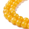 Natural Jade Round Bead Strands G-P070-29-8mm-3